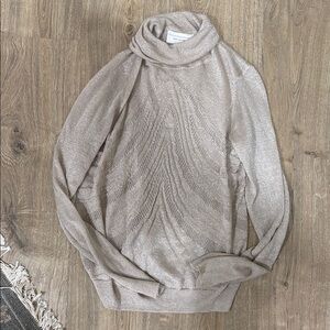 Anthropologie Elegant Cream Sweater